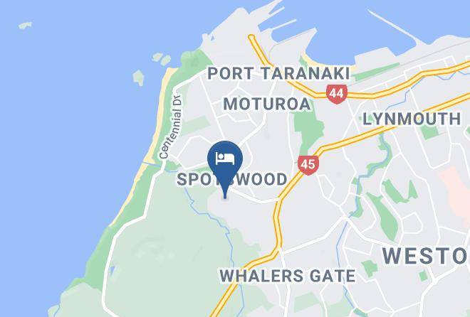 Herekawe Hideaway Map