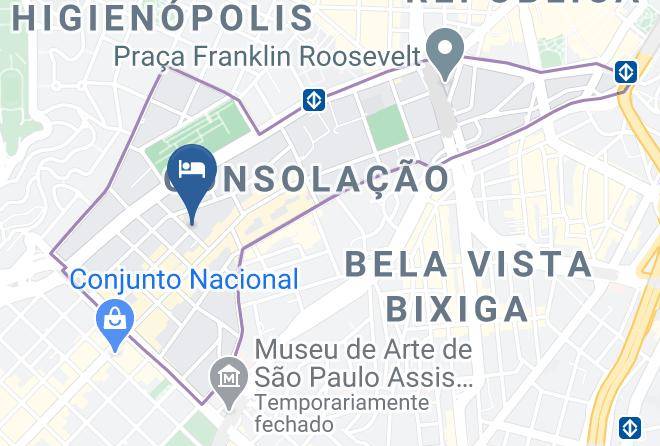 Sao Paulo Solacao - Hotel Heritage Maps