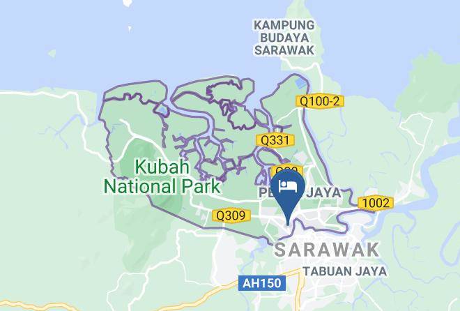 Bahagian Kuching - Heritage Garden Homestay Maps