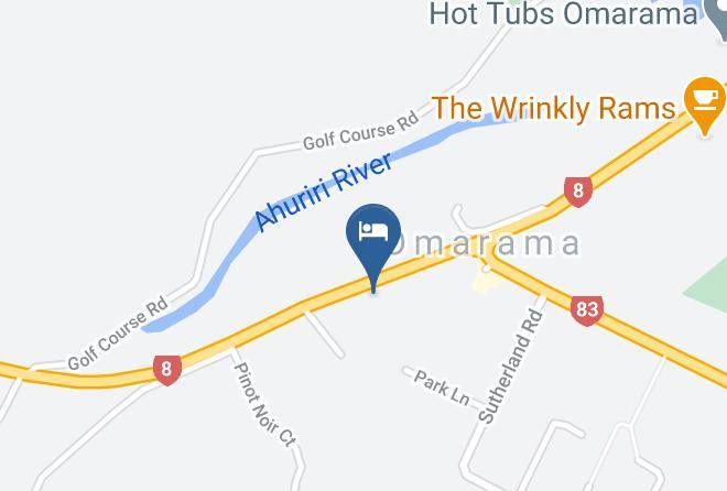 Waitaki Canterbury - Heritage Gateway Hotel Omarama Maps