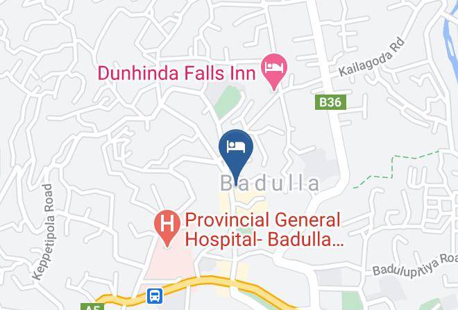 Badulla - The Heritage Resort Badulla Maps