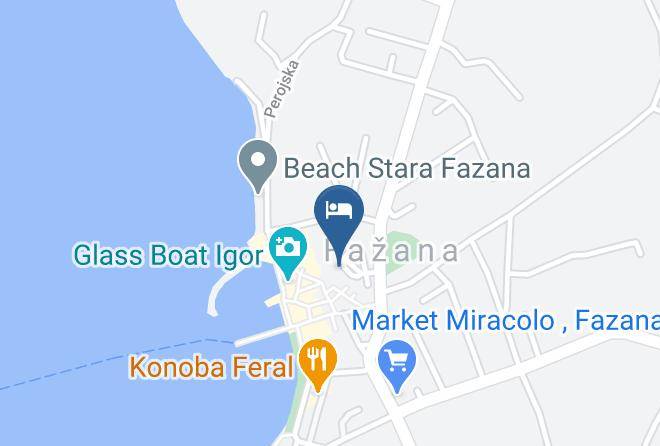 Fazana - Heritage Hotel Chersin Maps