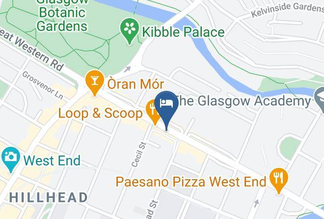 Glasgow City - Heritage Hotel Maps