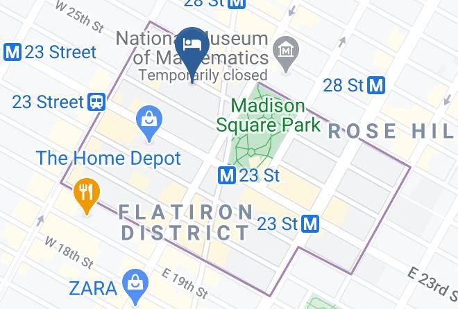 New York - Heritage Hotel New York City Maps