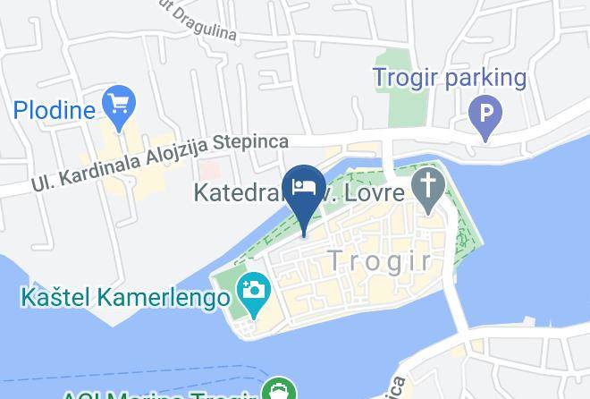 Trogir - Heritage Hotel & Restaurant Pasike Maps
