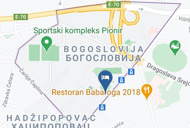 Belgrade City - Heritage Hotel Maps