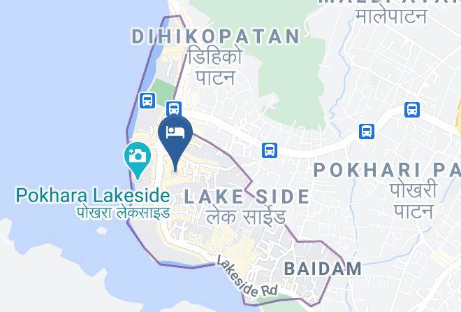 Pokhara - Heritage Hotel Suites & Spa Maps
