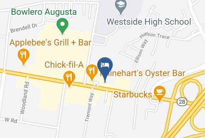 Richmond - Heritage Inn Augusta Maps