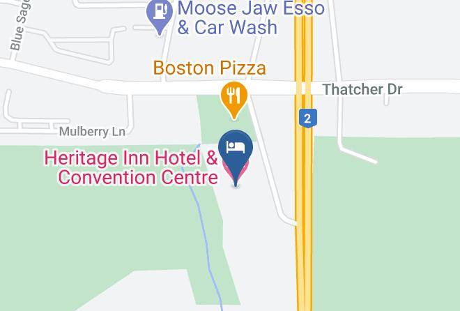 Division 7 - Heritage Inn Hotel & Convention Centre Moose Jaw Maps