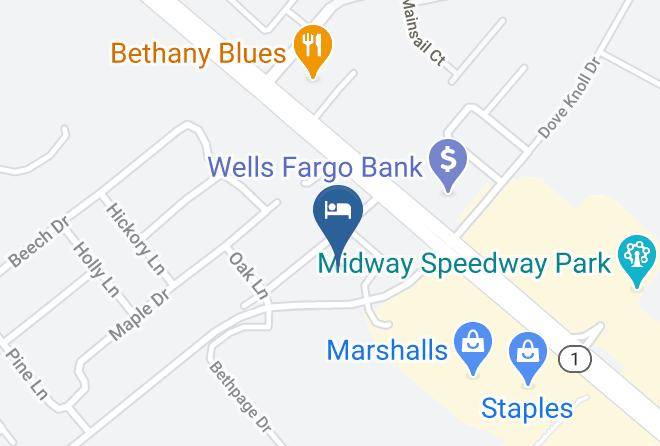 Sussex - Heritage Inn & Suites Rehoboth Beach Maps