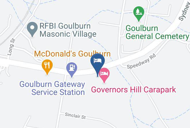 Goulburn Mulwaree - Heritage Motor Inn Goulburn Maps