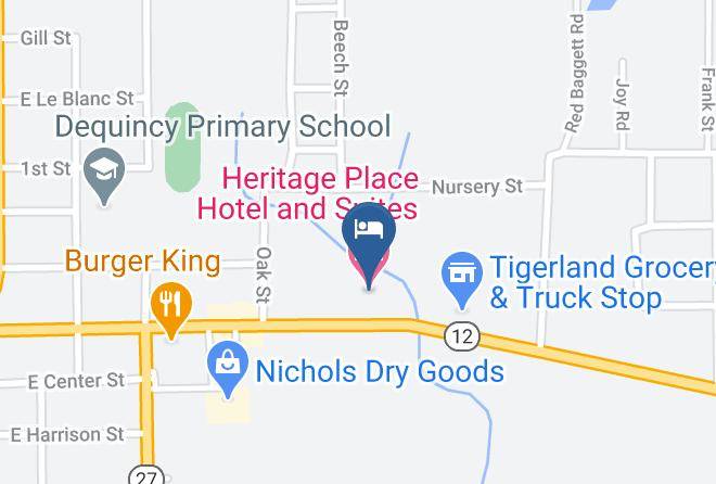 Calcasieu Par - Heritage Place Hotel & Suites Maps