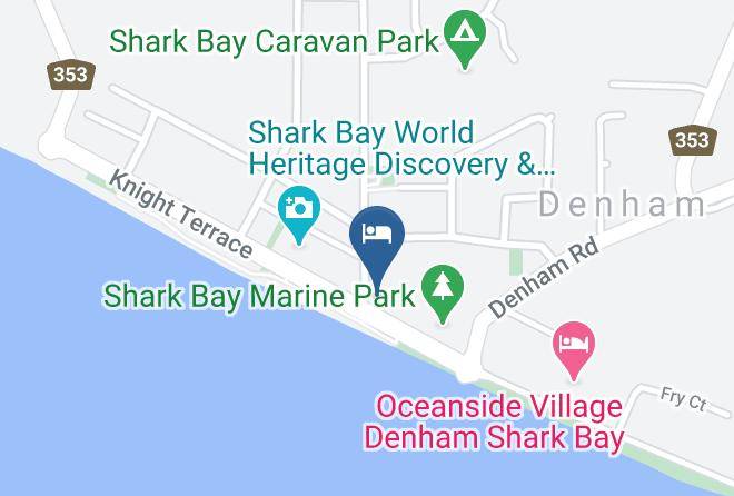 Shark Bay - Heritage Resort Shark Bay Maps