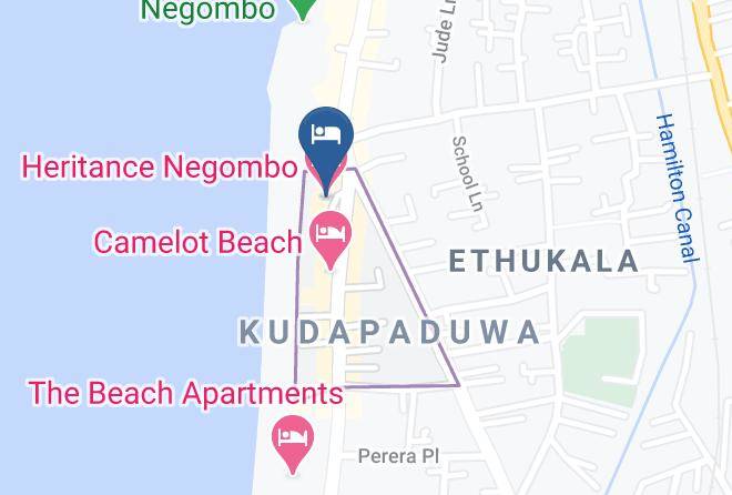 Colombo - Heritance Negombo Maps