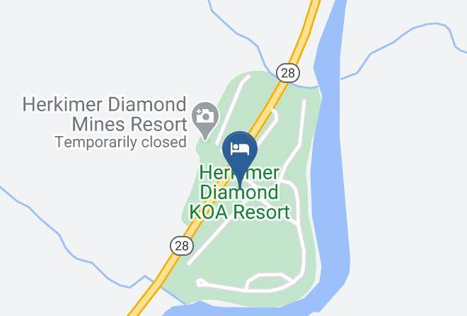 Herkimer - Herkimer Diamond Koa Resort Maps