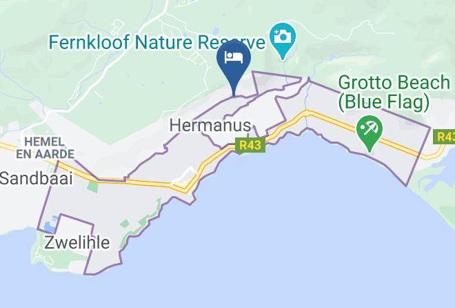 Overberg - Hermanus Mountain Manor Maps