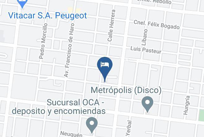 Misiones City - Hermelinda Hotel Maps