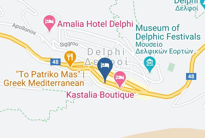 Fokis - Hermes Hotel Maps