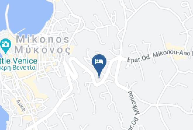 Mykonos - Hermes Mykonos Hotel Maps
