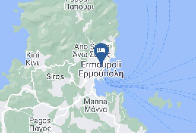 Syros - Hermes Tourist & Hotel Enterp Sa Maps