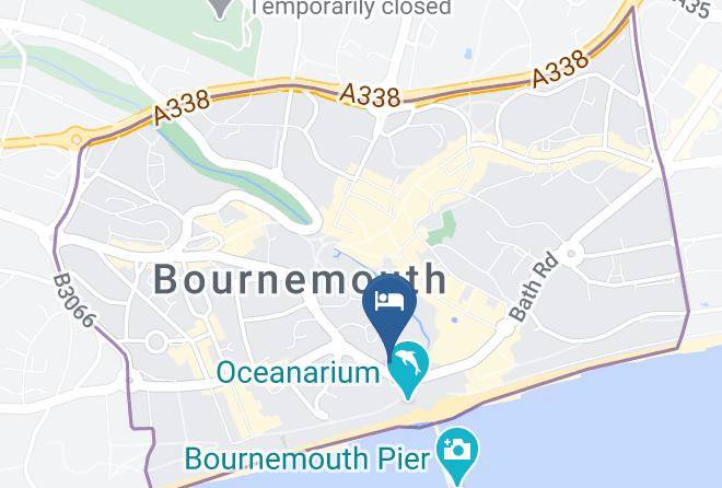 Bournemouth - Hermitage Hotel Maps