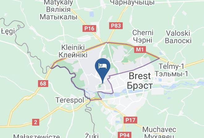 Brest Cityncil - Hermitage Hotel Maps