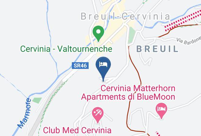 Aosta - Hermitage Hotel & Spa Maps