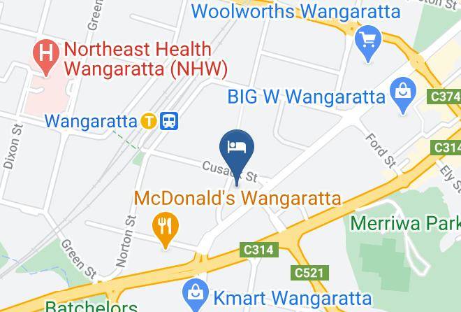 Hermitage Motor Inn Map