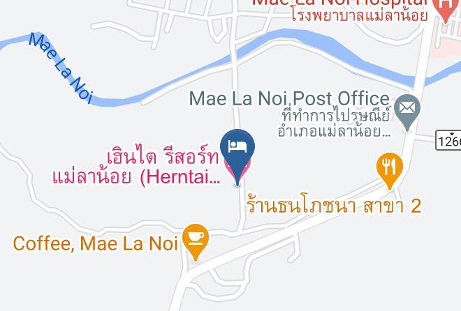 Amphoe Mae La Noi - Herntai Resort Mae La Noi Maps