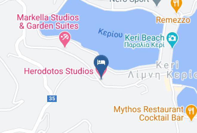 Zakinthos - Herodotos Studios Maps