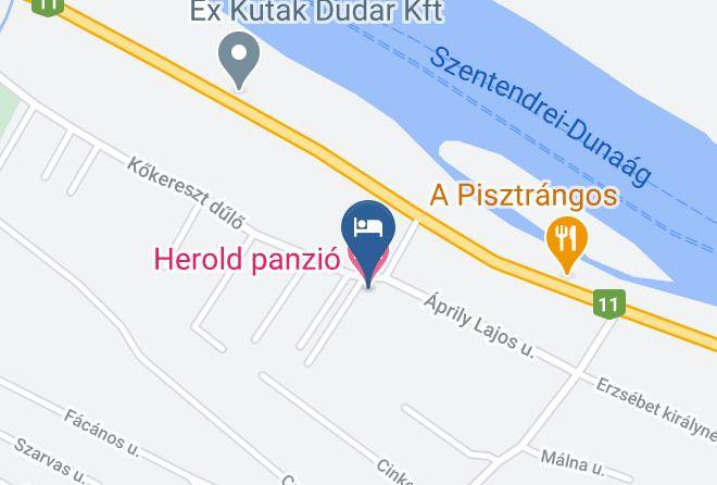 Dunabogdany - Herold Panzio Maps