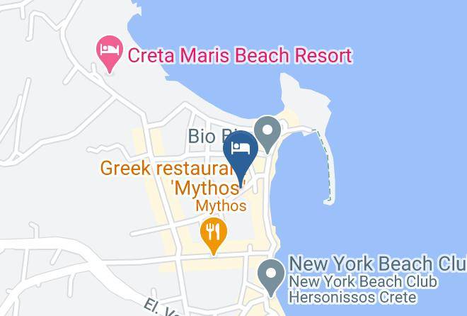 Heronissos Hotel Map