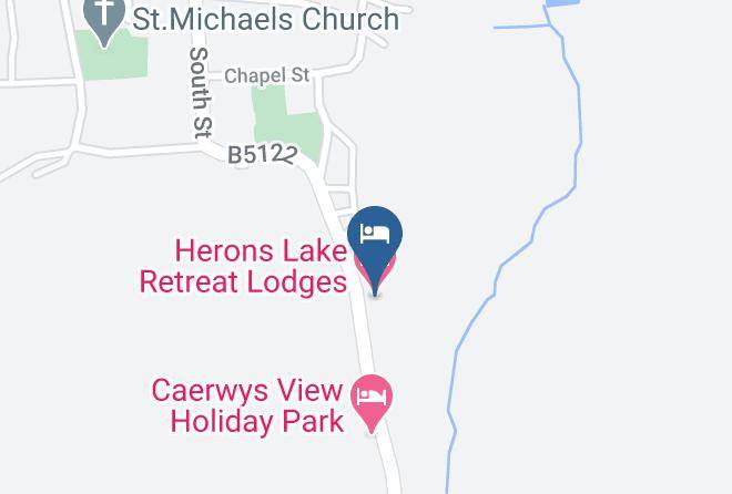 Flintshire - Herons Lake Retreat Lodges Maps