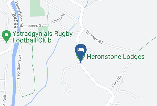Powys - Heronstone Lodges Maps
