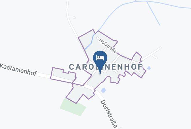 Mecklenburgische Seenplatte - Herrenhaus Carolinenhof Ferienwohnungvermietung Maps