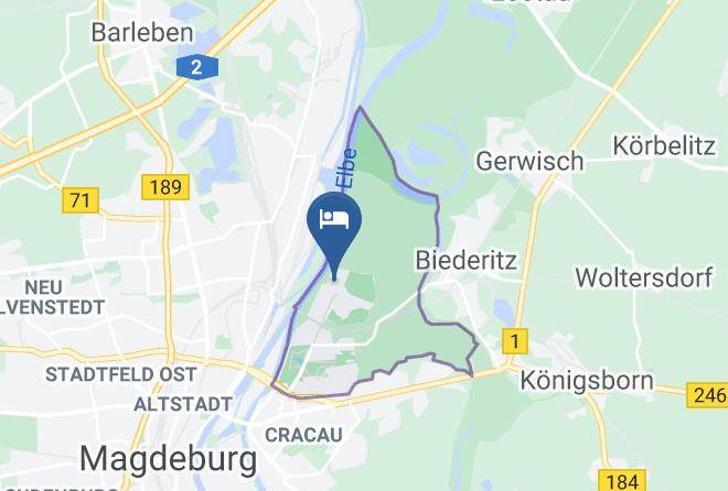 Magdeburg - Dorint Herrenkrug Parkhotel Magdeburg Maps