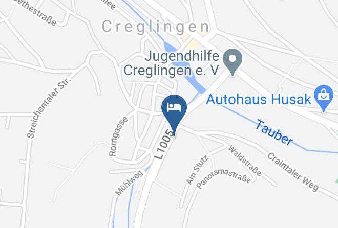 Main Tauber Kreis - Gastehaus Pension Herrgottstal Maps