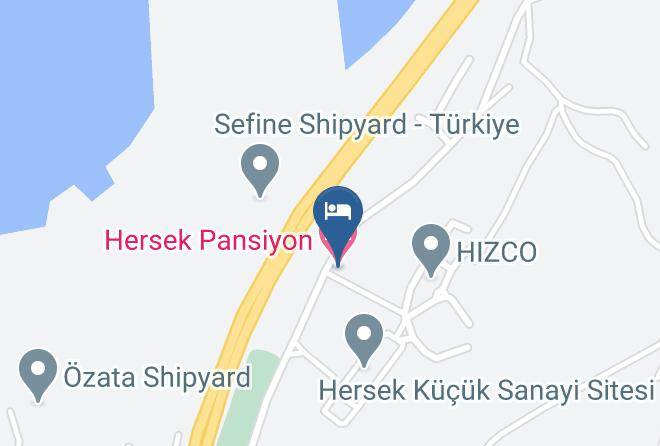 Altinova - Hersek Pansiyon Maps