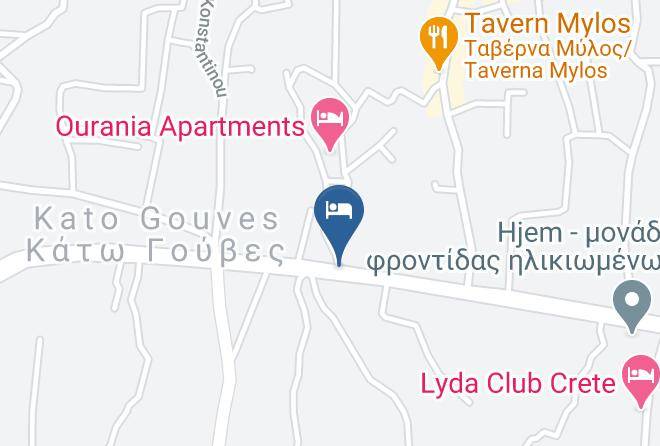 Iraklion - Hersonissos Sky Hotel Maps