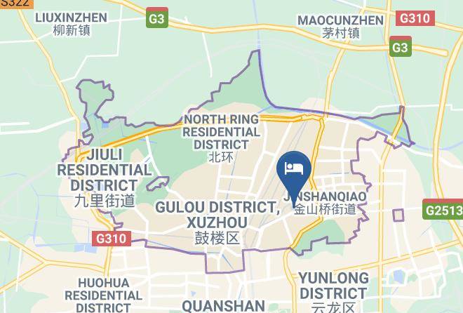 Xuzhou - Herun Meijia Hotel Maps