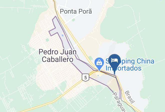 Ponta Pora - Herval Park Hotel Maps