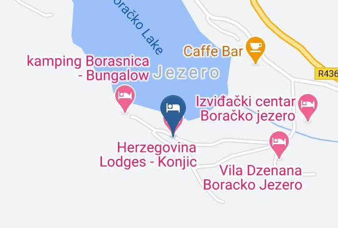 Hercegovacko Neretvanski - Herzegovina Lodges Konjic Maps