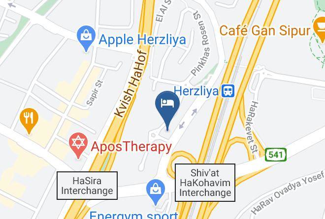 Herzliyya - Herzlia Hills Maps