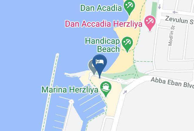 Herzliyya - Herzliya Marina Hotel Apt Maps