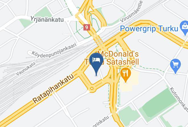 Turku - Hesehotelli Maps