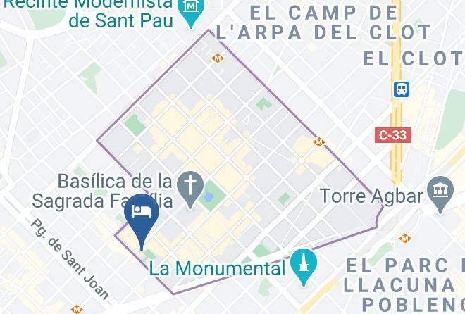 Barcelona - Hesperia Sport Barcelona Maps