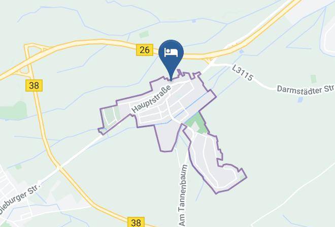Hessisches Haus Land Hotel Garni Map