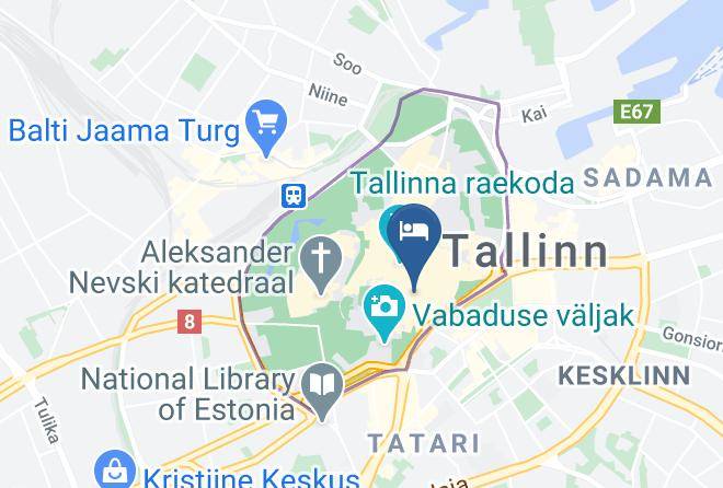 Tallinn - Hestia Hotel Barons Maps