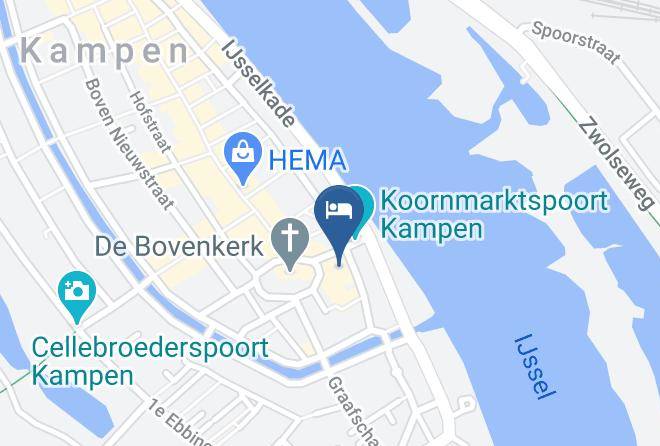 Kampen - Het Gouden Hart Hotel Maps