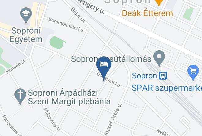 Sopron - Het Pecset Fogado Panzio Es Etterem Maps